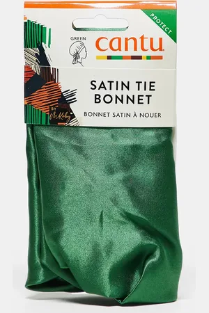 Cantu Satin Tie Bonnet-Green
