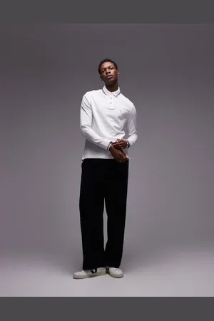 Tommy Hilfiger Tipped long sleeve polo shirt in
