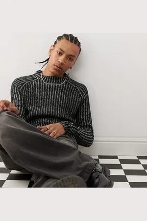 Reclaimed Pleated long sleeve jumper in