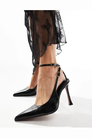 ASOS Playful slingback high heeled shoes in