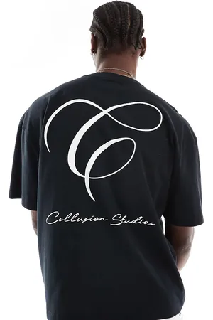 COLLUSION Logo t-shirt with print in