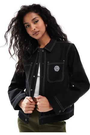 Santa Cruz Ornate Sun jacket with contrast stitch in