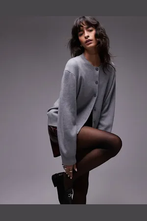 ARKET Compact knit cardigan with button front in (part of a set)