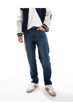 Farah Norwood loose jeans in -Blue