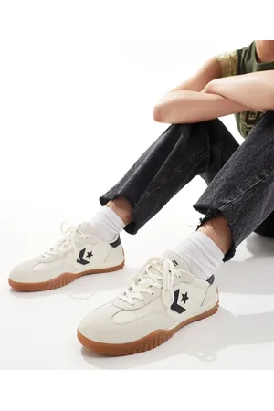Converse Run Star sneakers in off white