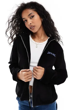 Santa Cruz Hooded jacket with heart back print in