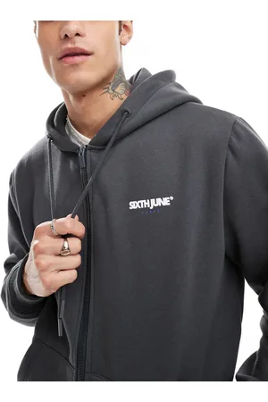 Sixth June Printed motif zip hoodie in (part of a set)