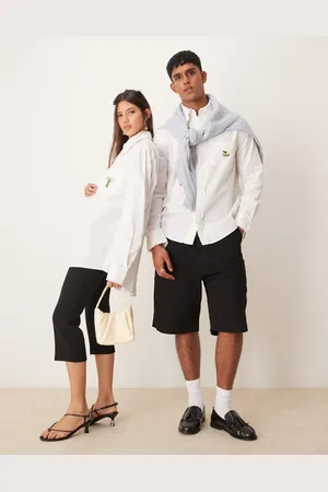 Sister Jane Unisex bouquet embroidered shirt in