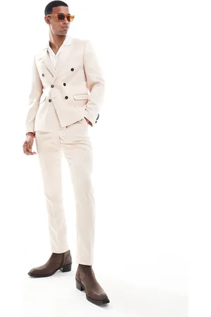 Twisted Tailor Skinny suit pants in champagne