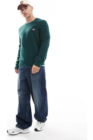 Tommy Hilfiger Cable knit jumper in dark green