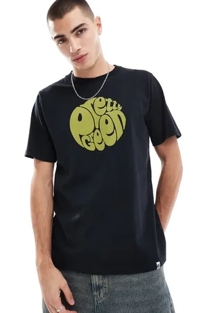 Pretty Green 15th anniversary Gillespie logo t-shirt in