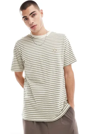 Pretty Green Oversized stripe t-shirt in