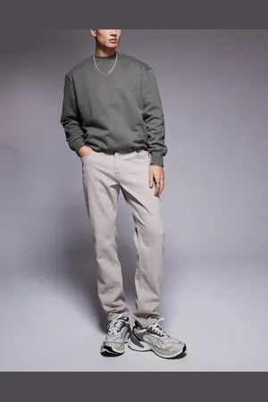 Sixth June Straight leg jeans in -Neutral