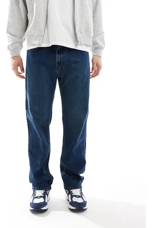 Hollister Straight fit vintage tint jeans in -Blue
