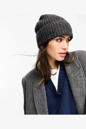 ASOS Chunky knit beanie in -Grey