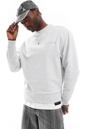 COLLUSION Sweatshirt in marl with varsity embroidery