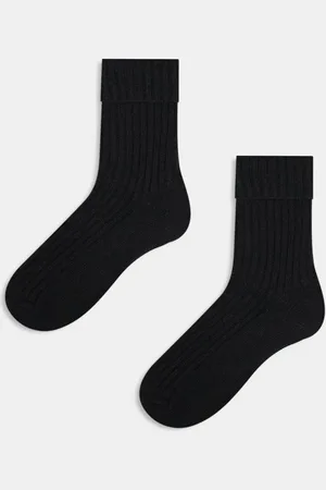 ASOS 2 pack wool ankle socks in -Multi