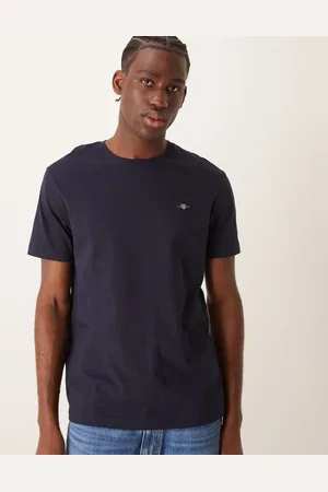 GANT Shield logo t-shirt in navy blue