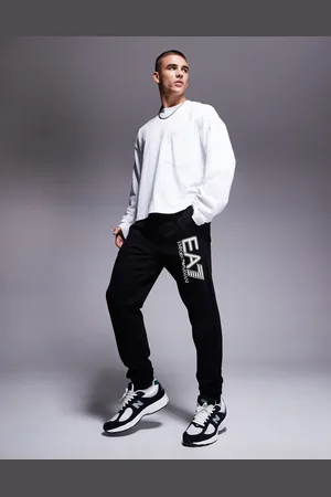 EA7 Front logo trackies in