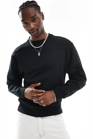 COLLUSION Sweatshirt in with varsity embroidery