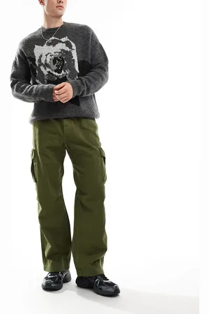 Gramicci Rig cargo pants in olive-Green