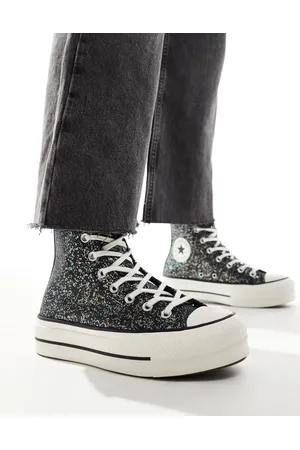Converse Chuck Taylor All Star Hi Lift sneakers in glitter
