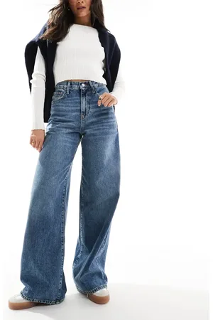 AWARE Vero Moda extreme wide leg jeans in
