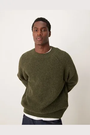 Barbour Griffiths relaxed crew neck sweater-Green