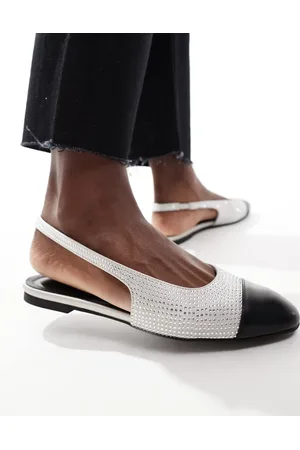 London Rebel Bella slingback ballet flats in