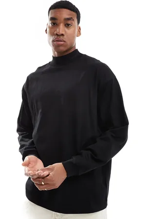 Carhartt Long sleeve mock neck script t-shirt in