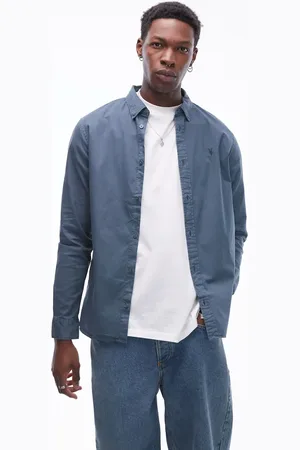 AllSaints Hawthorne long sleeve shirt in