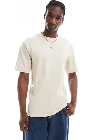 Karl Kani Essentials signature logo t-shirt in light -Neutral