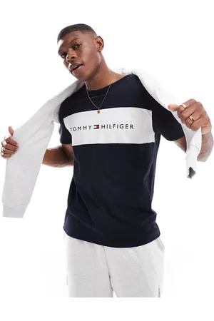 Tommy Hilfiger Colourblock t-shirt in navy