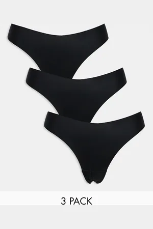 Lindex 3 pack invisible lingerie thongs in