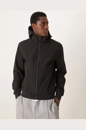 Calvin Klein Soft shell jacket in black