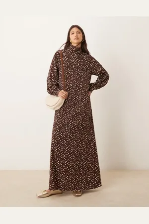 Glamorous High neck maxi dress in