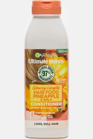 Garnier Ultimate Blends Glowing Lengths Hair Food Pineapple & Amla Conditioner for Dull Hair 350ml