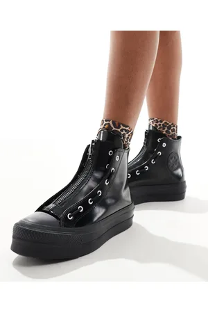 Converse Chuck Taylor All Star Hi Lift leather sneakers in