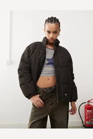 Dickies Frenchtown puffer coat in -Black