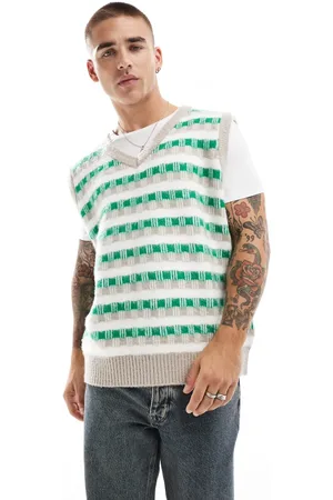 Cotton On Cotton On vintage style knitted vest in multi