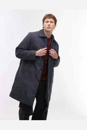ARKET Padded overcoat in blue
