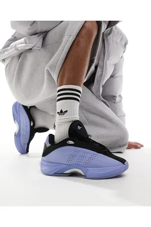 adidas IIInfinity 130 sneakers in blue and black