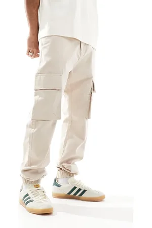 French Connection French Connection cuffed cargo pants in -Neutral