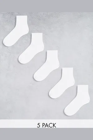 ASOS 5-pack ankle socks in