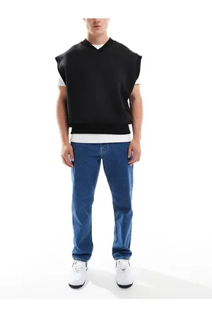 JJ Ryan straight jeans in light blue wash