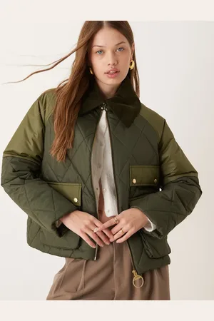 Barbour Milby quilt jacket in -Green