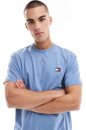 Tommy Hilfiger Relaxed badge t-shirt in blue
