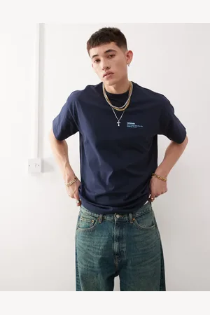 Dr Denim Trooper relaxed fit t-shirt in blue