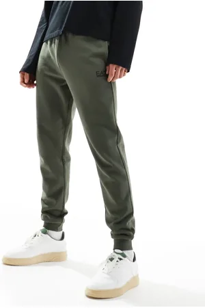 EA7 Small logo trackies in green