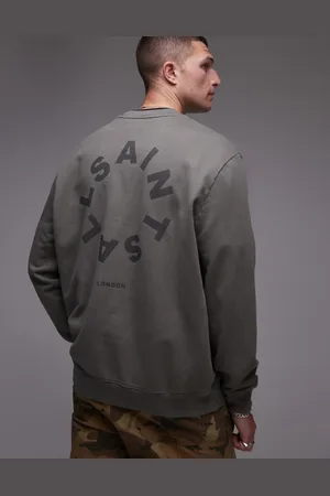 AllSaints Tierra sweatshirt in green